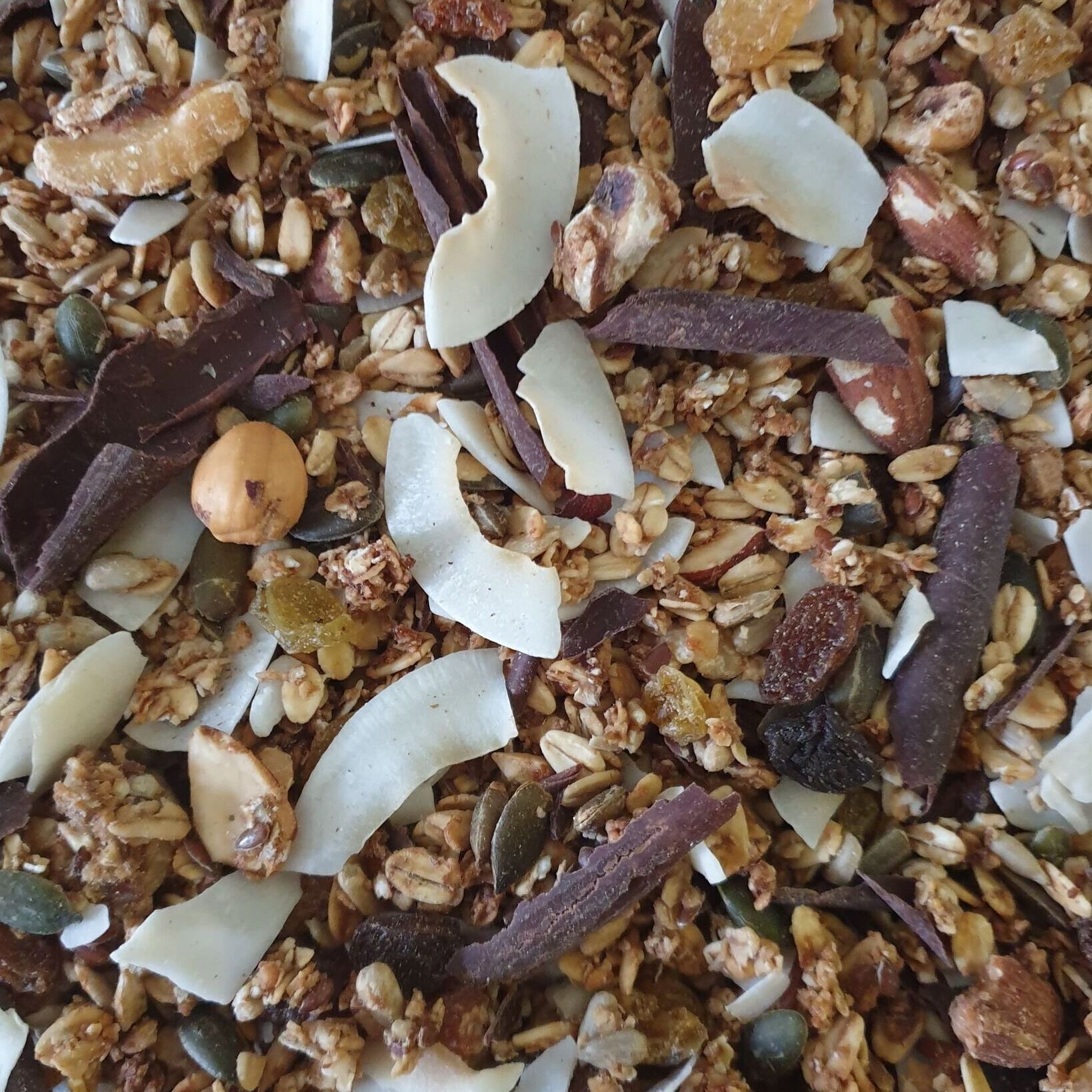 Granola chocolade - kokos